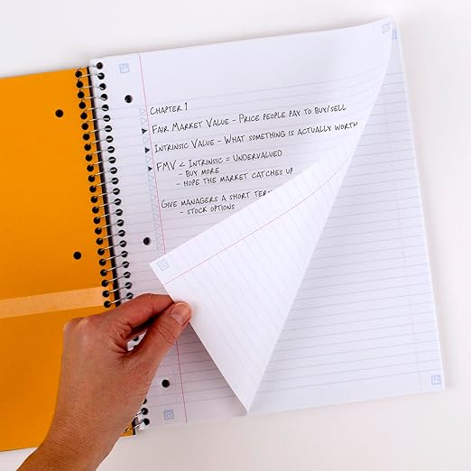 Five Star Spiral Notebook