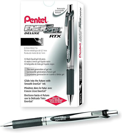 Pentel® EnerGel™ Retractable Liquid Gel Pens